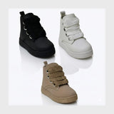 حذاء سنيكرز اطفالى فوندي جلد إسكاي مستورد ونعل PVC حقن الوان متعدده جميع المواسم من الشماع - gs-30