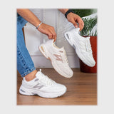 حذاء سنيكرز رجالى فوندي جلد إسكاي مستورد ونعل PVC حقن الوان متعددة جميع المواسم من إس آند كيه يويو ميكس - Z-1119NBS