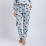 بنطلون مطبوع حريمي فايبر الوان متعددة شتوي من ايه ال واي - T-38