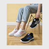 حذاء سنيكرز حريمى فوندي تريكو خيط مستورد ونعل PVC حقن الوان متعددة شتوى من الطائر - SS04