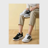 حذاء سنيكرز حريمى فوندي تريكو خيط مستورد ونعل PVC حقن الوان متعددة شتوى من الطائر - 7007