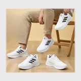 حذاء سنيكرز رجالى فوندي تريكو خيط مستورد ونعل PVC حقن الوان متعددة جميع المواسم من الطائر - ED-60