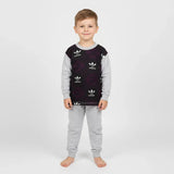 دفايه مطبوع قطعتين اطفالي فايبر مكستر الوان متعددة شتوي من ايه ال واي - T-41