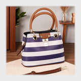 شنطة يد حريمى جلد 2اسود*لون جميع المواسم من فلامنجو - 572