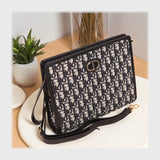 شنطة كروس حريمى جلد 2اسود*لون جميع المواسم من فلامنجو - t-351