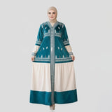 عباية اكمام طويله حريمى قطيفة هايدي مستورد الوان متعددة شتوي من ار اوه كيه - 9