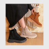 حذاء هاف بوت حريمى فوندي شمواه مستورد ونعل PVC حقن الوان متعددة شتوى من الطائر - 482