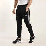 بنطلون رياضي طباعة رجالى ليجن مستورد اسود شتوي من تورنيدو - 2621701