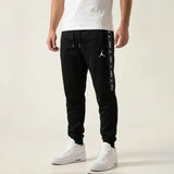بنطلون رياضي طباعة رجالى ليجن مستورد اسود شتوي من تورنيدو - 2621702