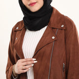 جاكيت سويدي جلد