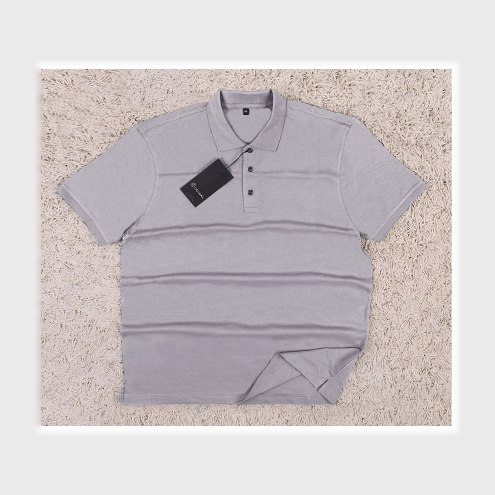 تيشيرت ياقة بولو نص كم سادة رجالى بيكا قطن الوان متعددة صيفى من تورنيدو - 22601
