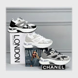 حذاء سنيكرز حريمى فوندي جلد إسكاي مستورد ونعل PVC حقن الوان متعددة جميع المواسم من ميلانو - 2267