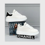 حذاء سنيكرز حريمى فوندي جلد إسكاي مستورد ونعل PVC حقن الوان متعددة جميع المواسم من ميلانو - 23511