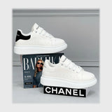 حذاء سنيكرز حريمى فوندي جلد إسكاي مستورد ونعل PVC حقن الوان متعددة جميع المواسم من ميلانو - 2353