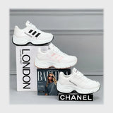 حذاء سنيكرز حريمى فوندي جلد إسكاي مستورد ونعل PVC حقن الوان متعددة جميع المواسم من ميلانو - 2372