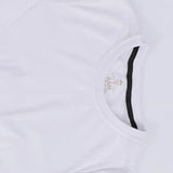 تيشيرت بأكمام طويلة رجالي - حريمي ( مقاس خاص ) براسولا قطن مخلوط 65% قطن - 35% بولييستر ابيض شتوي من جي زد - 205