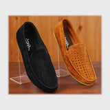 حذاء بانص رجالى فوندي PU اسكاي مستورد اسود جميع المواسم من إسكافي - 24-BK