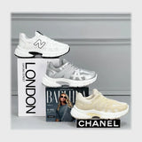 حذاء سنيكرز حريمى فوندي جلد إسكاي مستورد ونعل PVC حقن الوان متعددة جميع المواسم من ميلانو - 2404