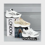 حذاء سنيكرز حريمى فوندي جلد إسكاي مستورد ونعل PVC حقن الوان متعددة جميع المواسم من ميلانو - 2405