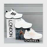 حذاء سنيكرز حريمى فوندي جلد إسكاي مستورد ونعل PVC حقن الوان متعددة جميع المواسم من ميلانو - 2431