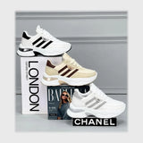 حذاء سنيكرز حريمى فوندي جلد إسكاي مستورد ونعل PVC حقن الوان متعددة جميع المواسم من ميلانو - 2453