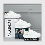 حذاء سنيكرز حريمى فوندي جلد إسكاي مستورد ونعل PVC حقن الوان متعددة جميع المواسم من ميلانو - 2467