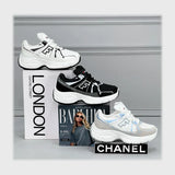 حذاء سنيكرز حريمى فوندي جلد إسكاي مستورد ونعل PVC حقن الوان متعددة جميع المواسم من ميلانو - 2477