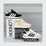 حذاء سنيكرز حريمى فوندي جلد إسكاي مستورد ونعل PVC حقن الوان متعددة جميع المواسم من ميلانو - 2494