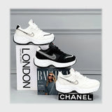 حذاء سنيكرز حريمى فوندي جلد إسكاي مستورد ونعل PVC حقن الوان متعددة جميع المواسم من ميلانو - 2502