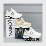 حذاء سنيكرز حريمى فوندي جلد إسكاي مستورد ونعل PVC حقن الوان متعددة جميع المواسم من ميلانو - 2504