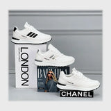 حذاء اسنيكرز حريمى فوندي جلد إسكاي مستورد ونعل PVC حقن الوان متعددة كل المواسم من ميلانو - 2511