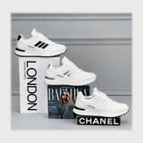 حذاء سنيكرز حريمى فوندي جلد إسكاي مستورد ونعل PVC حقن الوان متعددة جميع المواسم من ميلانو - 2511