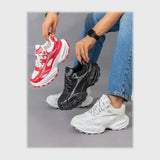 حذاء سنيكرز رجالى فوندي جلد إسكاي مستورد ونعل PVC حقن الوان متعددة جميع المواسم من اس تي - 25182