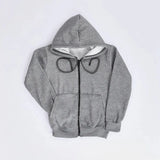 سويت شيرت سوستة اطفالي ميلتون بلوش رمادي شتوي من جي زد - 251