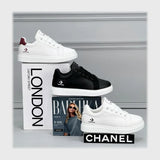 حذاء سنيكرز حريمى فوندي جلد إسكاي مستورد ونعل PVC حقن الوان متعددة جميع المواسم من ميلانو - 2532