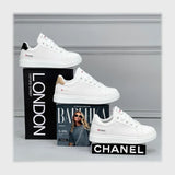 حذاء سنيكرز حريمى فوندي جلد إسكاي مستورد ونعل PVC حقن الوان متعددة جميع المواسم من ميلانو - 2535