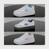 حذاء سنيكرز حريمى فوندي جلد إسكاي مستورد ونعل PVC حقن الوان متعددة جميع المواسم من نيو لوك - 25365