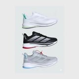 حذاء اسنيكرز رجالي فوندي تريكو خيط مستورد ونعل PVC حقن الوان متعددة جميع المواسم من زكريا - 25412