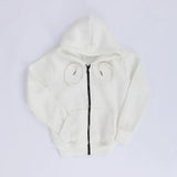 سويت شيرت سوستة اطفالي ميلتون بلوش ابيض شتوي من جي زد - 255-1