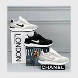 حذاء سنيكرز حريمى فوندي جلد إسكاي مستورد ونعل PVC حقن الوان متعددة جميع المواسم من ميلانو - 2573