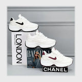 حذاء سنيكرز حريمى فوندي جلد إسكاي مستورد ونعل PVC حقن الوان متعددة جميع المواسم من ميلانو - 2576