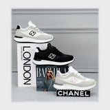 حذاء سنيكرز حريمى فوندي جلد إسكاي مستورد ونعل PVC حقن الوان متعددة جميع المواسم من ميلانو - 2577