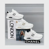 حذاء سنيكرز حريمى فوندي جلد إسكاي مستورد ونعل PVC حقن الوان متعددة جميع المواسم من ميلانو - 2579