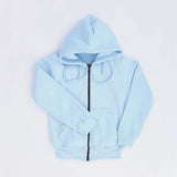 سويت شيرت سوستة اطفالي ميلتون بلوش لبني شتوي من جي زد - 258-1