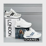 حذاء سنيكرز حريمى فوندي جلد إسكاي مستورد ونعل PVC حقن الوان متعددة جميع المواسم من ميلانو - 2590