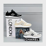 حذاء سنيكرز حريمى فوندي جلد إسكاي مستورد ونعل PVC حقن الوان متعددة جميع المواسم من ميلانو - 2606