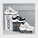 حذاء سنيكرز حريمى فوندي جلد إسكاي مستورد ونعل PVC حقن الوان متعددة جميع المواسم من ميلانو - 2607