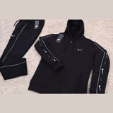 ترنج رياضي كابيشوه طباعة رجالى قطن ميلتون اسود شتوي من تورنيدو - 2611402