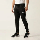 بنطلون رياضي طباعة رجالى ليجن مستورد اسود شتوي من تورنيدو - 2621704