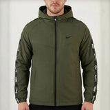 جاكيت رياضى مبطن طباعة رجالى سوفت مستورد بطانة هايدى الوان متعددة شتوي من تورنيدو - 2641601